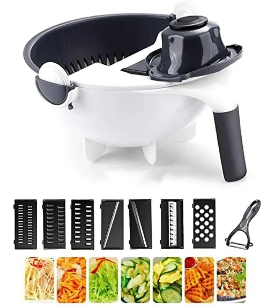 Miniatura 3 de Cortador Rebanador Rayador De Verduras